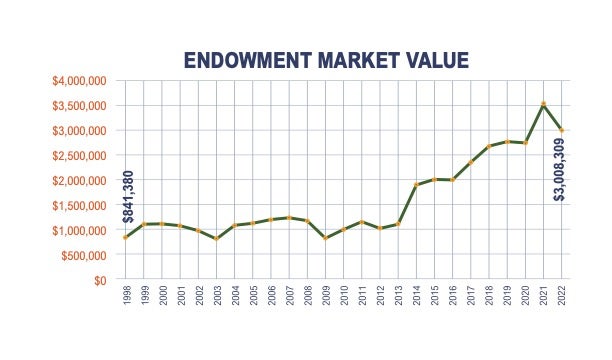 Endowment Market Value graph